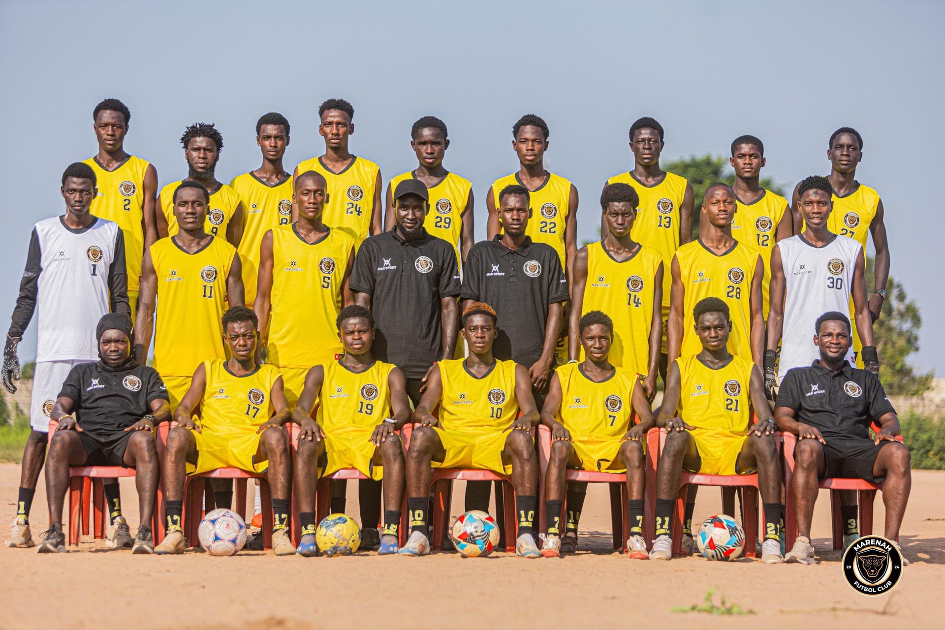 Marenah FC team photo